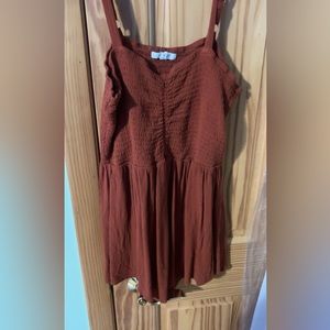 maurice’s maroon tank